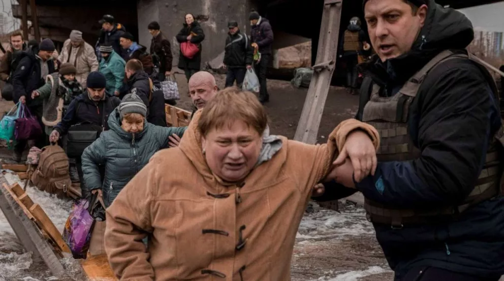 Ya hay dos millones de refugiados por la invasión de Rusia a Ucrania