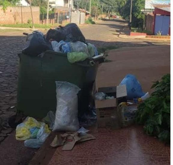 La municipalidad de Iguaz no realiza la recoleccin de residuos por falta de combustible