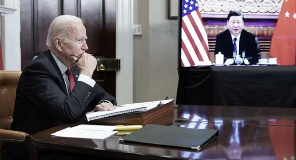 Xi le señaló a Biden la postura china sobre la guerra en Ucrania: "No beneficia los intereses de nadie"