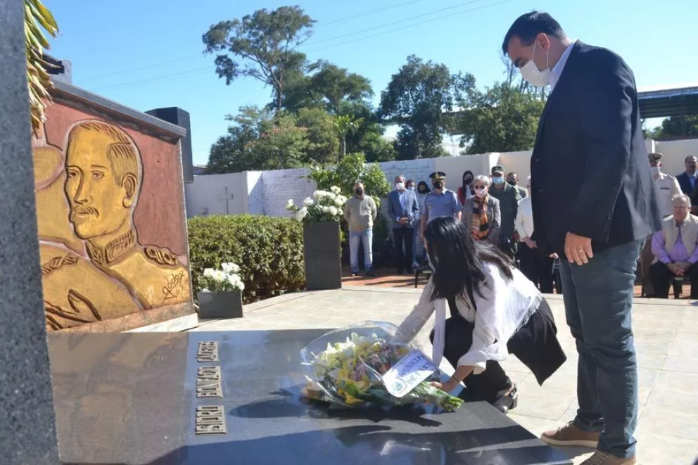 Santo Tomé homenajeó a su hijo dilecto, en el aniversario de su fallecimiento