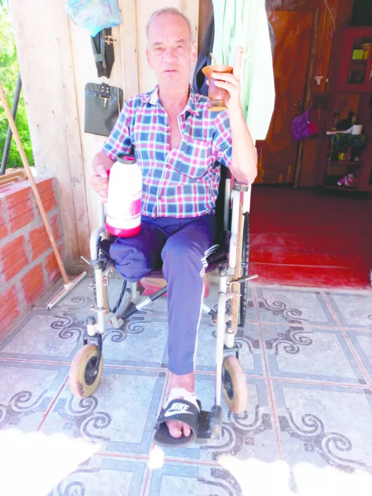 Perdió una pierna por la diabetes y pide acceso a la salud