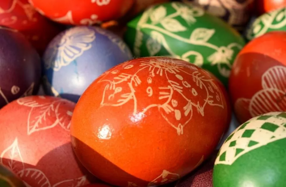 Concurso de huevos ornamentales