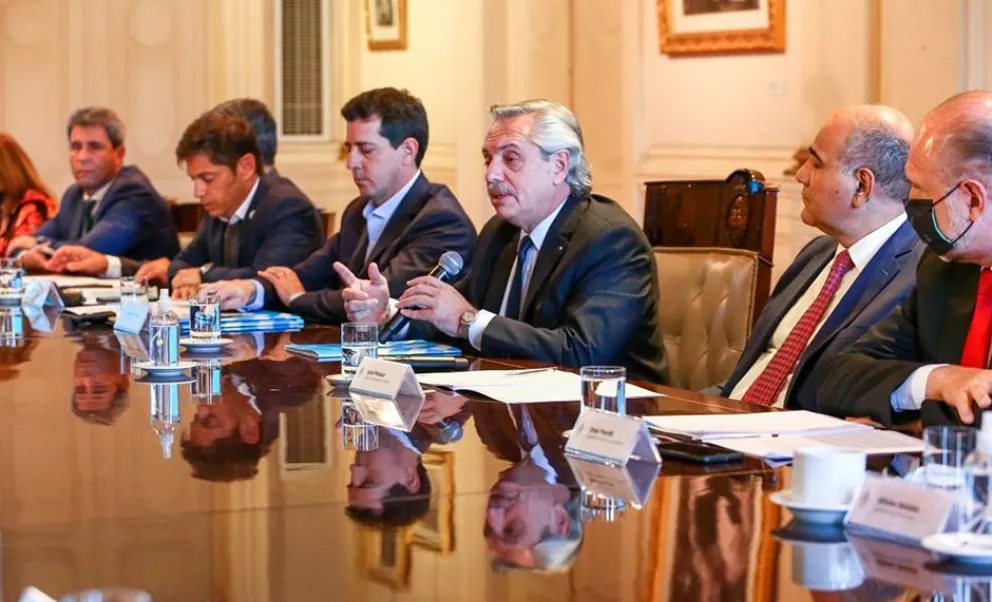Gobernadores dan fuerte respaldo a la Nación en la puja con Caba por fondos  