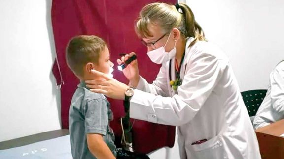 Alta demanda de atención pediátrica en los operativos de salud