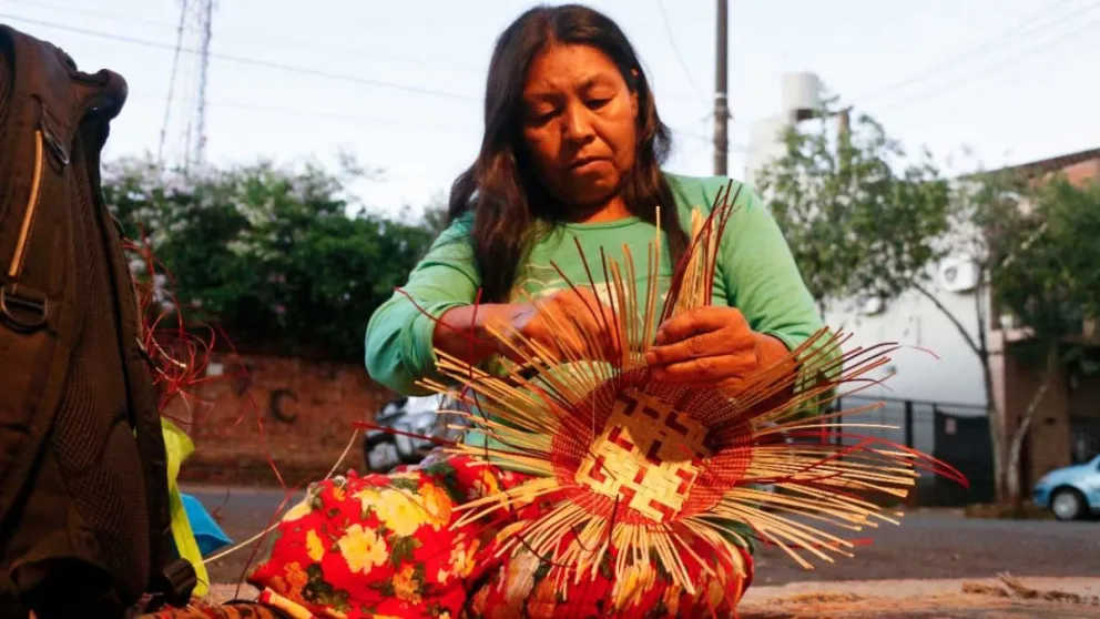 Sabiduría mbya en formato de arte cotidiano