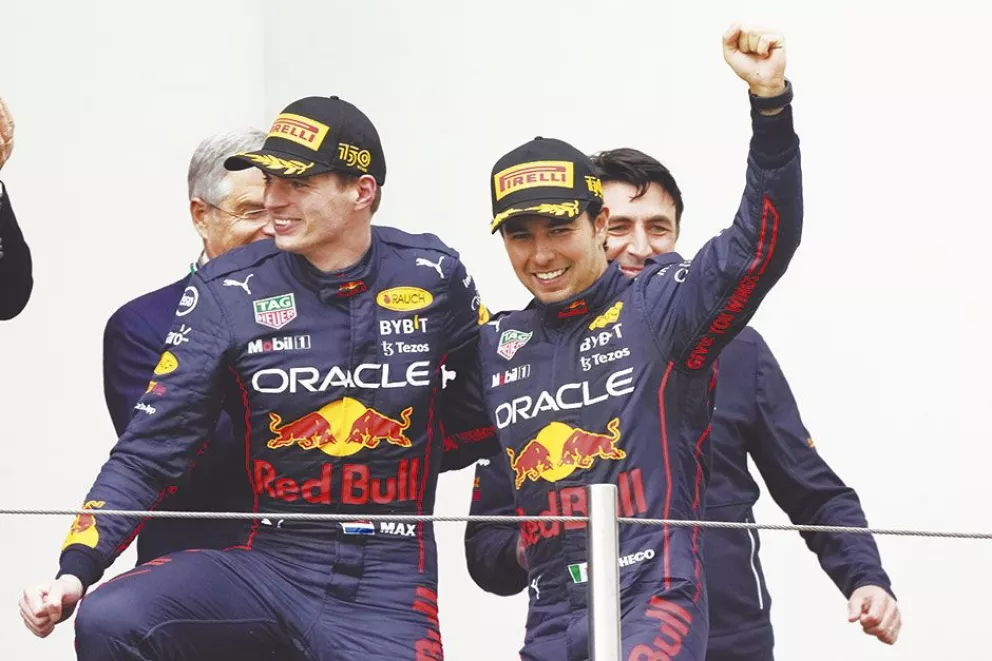 F1: Verstappen y Pérez firmaron el doblete de Red Bull