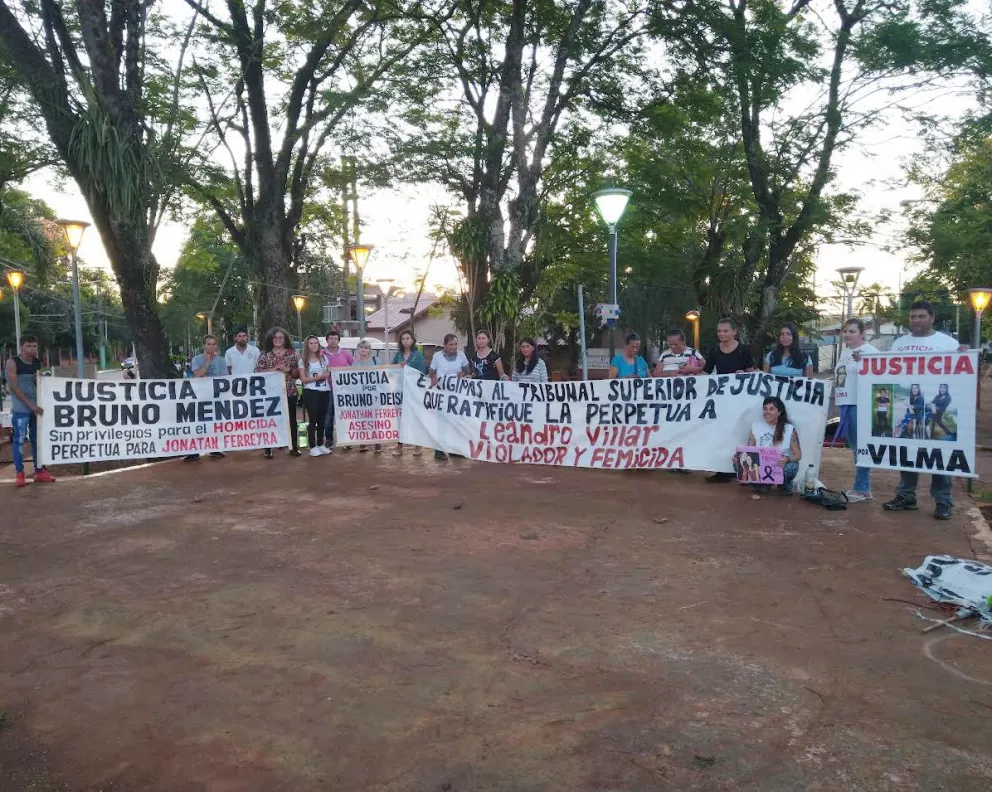 Iguazú: familias de víctimas se reunieron y decidieron marchar para exigir justicia por Bruno Méndez