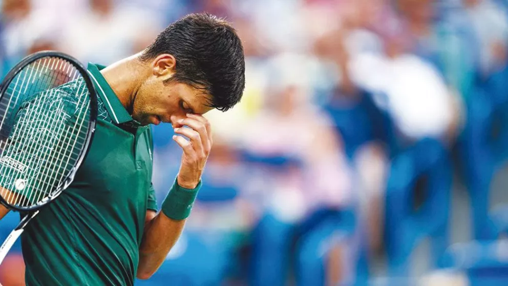 Tenis: Novak Djokovic  afirmó que padece una  extraña enfermedad