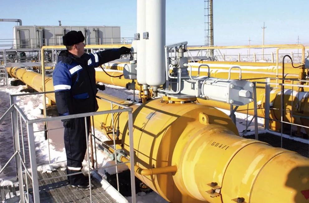 Rusia suspende la entrega de  gas a Polonia 