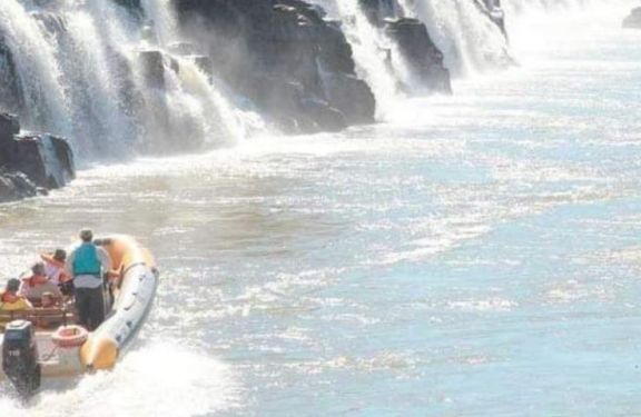 Nuevamente están suspendidos los paseos náuticos en los Saltos del Moconá