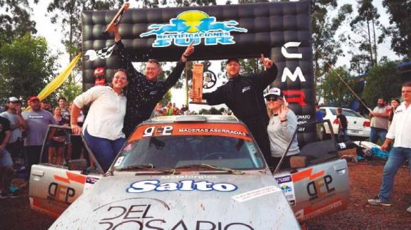 Rally Misionero: Lucas y Alejandro Ritter los mejores de la primera fecha del Campeonato Misionero 