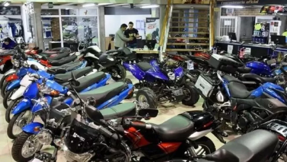 Los patentamientos de motos cayeron 5,3% mensual en abril