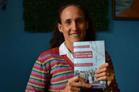 Cecilia Gallero presentará la reedición de su libro “Con la patria a cuestas”