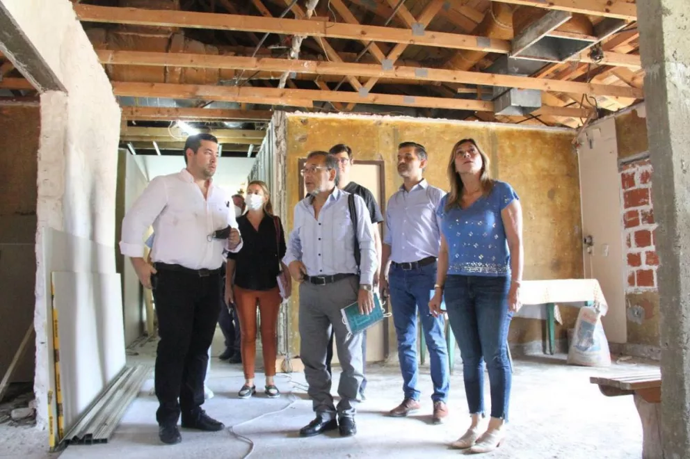 El ministro de Salud de Corrientes supervisó las obras en el hospital de Ituzaingó