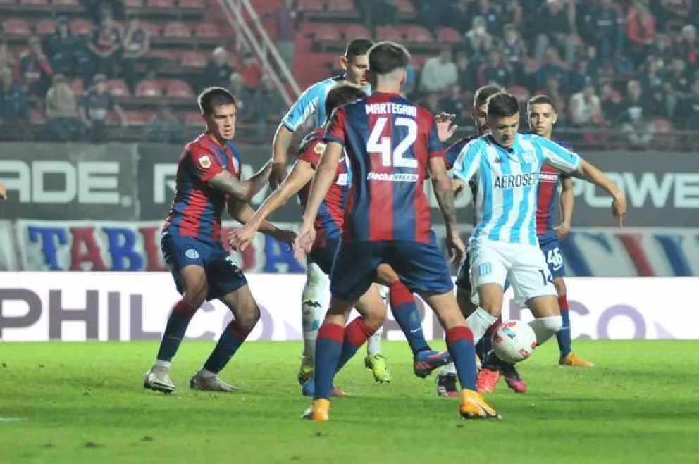 San Lorenzo y Racing no pasaron del empate por la Copa de la Liga Profesional 2022