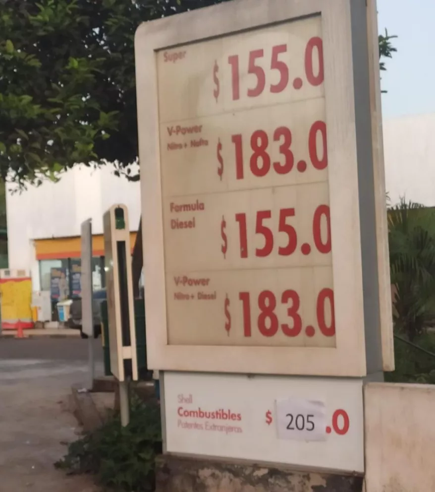 El precio de combustibles aumentó entre el 15 y 20 por ciento en estación de servicios 